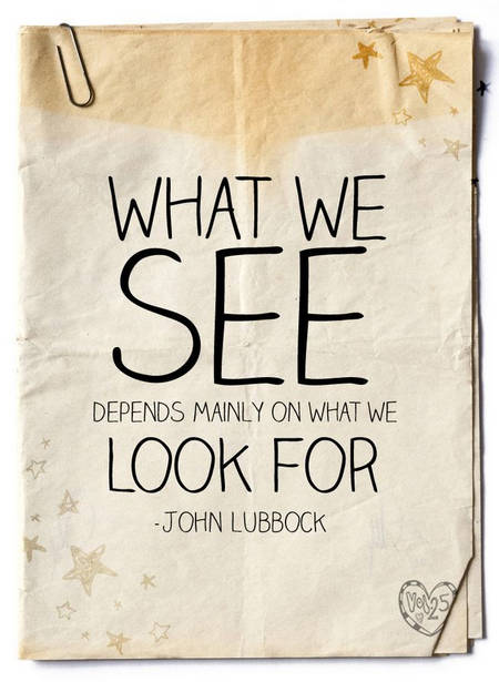 what we look for